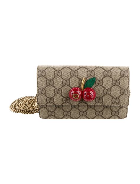 gucci supreme mini bag with cherries|gucci cherry line bag.